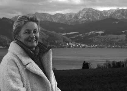 Sophie Grandval's atelier near Lake Attersee